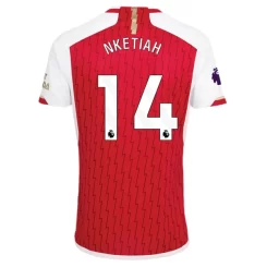 Arsenal Eddie Nketiah #14 Thuisshirt 2023-2024 Voetbalshirts Korte Mouw