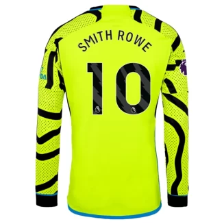 Arsenal Emile Smith Rowe #10 Uitshirt 2023-2024 Voetbalshirts Lange Mouwen