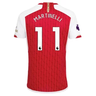 Arsenal Gabriel Martinelli #11 Thuisshirt 2023-2024 Voetbalshirts Korte Mouw