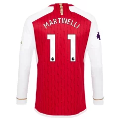 Arsenal Gabriel Martinelli #11 Thuisshirt 2023-2024 Voetbalshirts Lange Mouwen