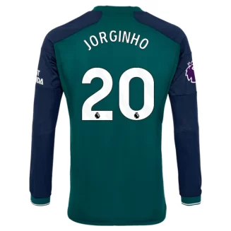 Arsenal Jorginho #20 Derde Shirt 2023-2024 Voetbalshirts Lange Mouwen