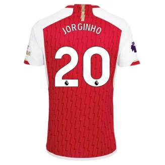 Arsenal Jorginho #20 Thuisshirt 2023-2024 Voetbalshirts Korte Mouw