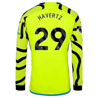 Arsenal Kai Havertz #29 Uitshirt 2023-2024 Voetbalshirts Lange Mouwen