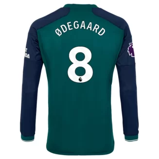 Arsenal Martin Odegaard #8 Derde Shirt 2023-2024 Voetbalshirts Lange Mouwen
