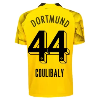 Borussia Dortmund Soumaila Coulibaly #44 Derde Shirt 2023-2024 Voetbalshirts Korte Mouw
