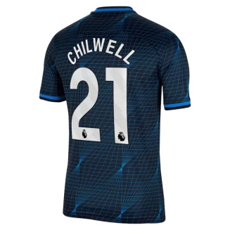 Chelsea Ben Chilwell #21 Uitshirt 2023-2024 Voetbalshirts Korte Mouw