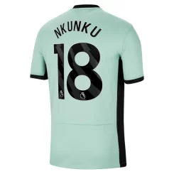 Chelsea Christopher Nkunku #18 Derde Shirt 2023-2024 Voetbalshirts Korte Mouw