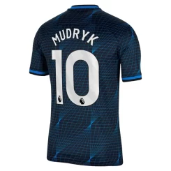 Chelsea Mykhailo Mudryk #10 Uitshirt 2023-2024 Voetbalshirts Korte Mouw