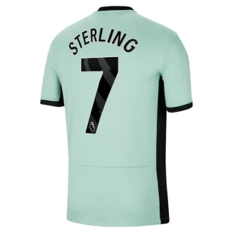Chelsea Raheem Sterling #7 Derde Shirt 2023-2024 Voetbalshirts Korte Mouw