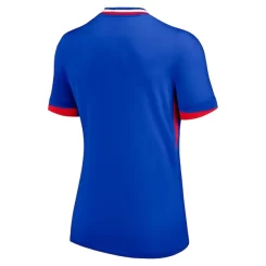 Dames Frankrijk Thuisshirt EK 2024 Voetbalshirts Korte Mouw-1