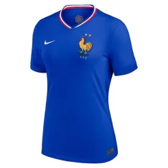 Dames Frankrijk Thuisshirt EK 2024 Voetbalshirts Korte Mouw