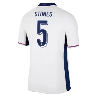 Engeland John Stones #5 Thuisshirt EK 2024 Voetbalshirts Korte Mouw