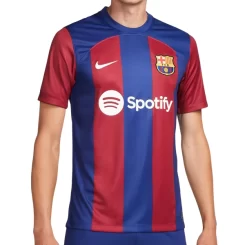 FC Barcelona Pedri #8 Thuisshirt 2023-2024 Voetbalshirts Korte Mouw-1