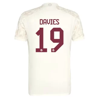 FC Bayern München Alphonso Davies #19 Derde Shirt 2023-2024 Voetbalshirts Korte Mouw