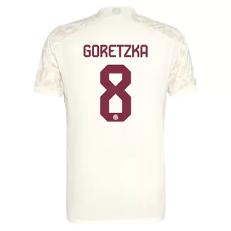 FC Bayern München Leon Goretzka #8 Derde Shirt 2023-2024 Voetbalshirts Korte Mouw