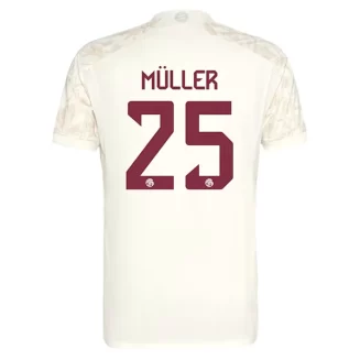 FC Bayern München Thomas Muller #25 Derde Shirt 2023-2024 Voetbalshirts Korte Mouw