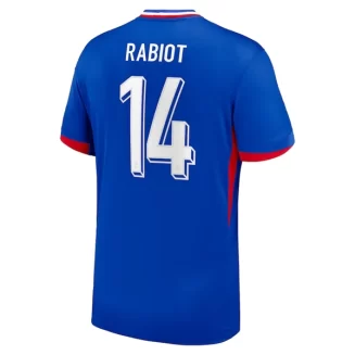 Frankrijk Adrien Rabiot #14 Thuisshirt EK 2024 Voetbalshirts Korte Mouw