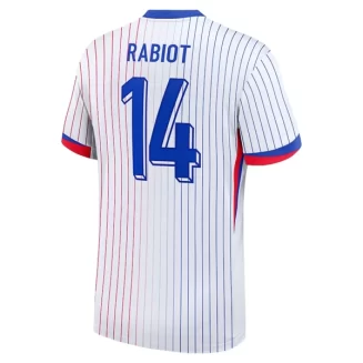 Frankrijk Adrien Rabiot #14 Uitshirt EK 2024 Voetbalshirts Korte Mouw