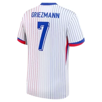 Frankrijk Antoine Griezmann #7 Uitshirt EK 2024 Voetbalshirts Korte Mouw