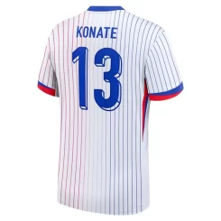 Frankrijk Ibrahima Konate #13 Uitshirt EK 2024 Voetbalshirts Korte Mouw