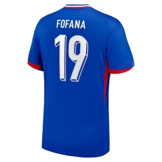 Frankrijk Youssouf Fofana #19 Thuisshirt EK 2024 Voetbalshirts Korte Mouw