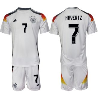 Goedkope Duitsland Kai Havertz #7 Thuisshirt EK 2024 Voetbalshirts 2024/25 Korte Mouw (+ Korte broeken) Kopen