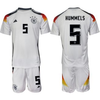 Goedkope Duitsland Mats Hummels #5 Thuisshirt EK 2024 Voetbalshirts 2024/25 Korte Mouw (+ Korte broeken) Kopen