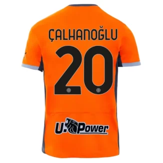 Inter Milan Hakan Calhanoglu #20 Derde Shirt 2023-2024 Voetbalshirts Korte Mouw