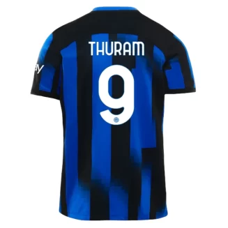 Inter Milan Marcus Thuram #9 Thuisshirt 2023-2024 Voetbalshirts Korte Mouw