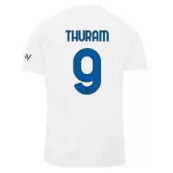 Inter Milan Marcus Thuram #9 Uitshirt 2023-2024 Voetbalshirts Korte Mouw
