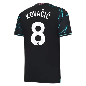 Manchester City Mateo Kovacic #8 Derde Shirt 2023-2024 Voetbalshirts Korte Mouw