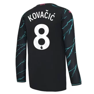 Manchester City Mateo Kovacic #8 Derde Shirt 2023-2024 Voetbalshirts Lange Mouwen