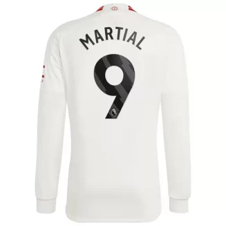 Manchester United Anthony Martial #9 Derde Shirt 2023-2024 Voetbalshirts Lange Mouwen