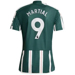 Manchester United Anthony Martial #9 Uitshirt 2023-2024 Voetbalshirts Korte Mouw