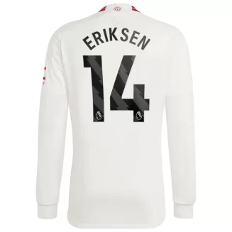 Manchester United Christian Eriksen #14 Derde Shirt 2023-2024 Voetbalshirts Lange Mouwen