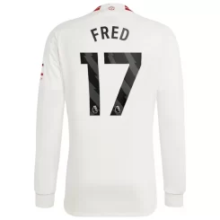 Manchester United Fred #17 Derde Shirt 2023-2024 Voetbalshirts Lange Mouwen