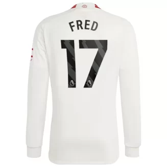 Manchester United Fred #17 Derde Shirt 2023-2024 Voetbalshirts Lange Mouwen