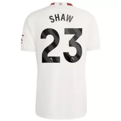 Manchester United Luke Shaw #23 Derde Shirt 2023-2024 Voetbalshirts Korte Mouw