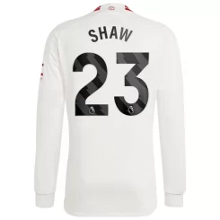 Manchester United Luke Shaw #23 Derde Shirt 2023-2024 Voetbalshirts Lange Mouwen