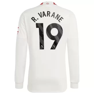 Manchester United Raphael Varane #19 Derde Shirt 2023-2024 Voetbalshirts Lange Mouwen