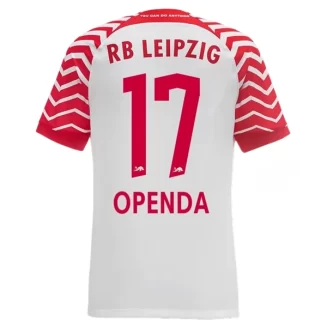 RB Leipzig Loïs Openda #17 Thuisshirt 2023-2024 Voetbalshirts Korte Mouw