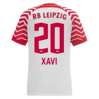 RB Leipzig Xavi Simons #20 Thuisshirt 2023-2024 Voetbalshirts Korte Mouw