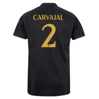 Real Madrid Daniel Carvajal #2 Derde Shirt 2023-2024 Voetbalshirts Korte Mouw