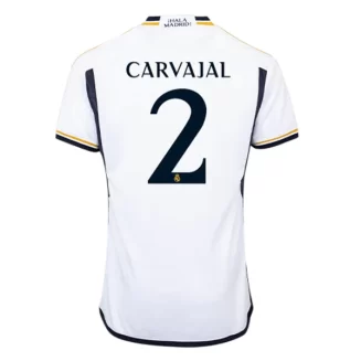 Real Madrid Daniel Carvajal #2 Thuisshirt 2023-2024 Voetbalshirts Korte Mouw
