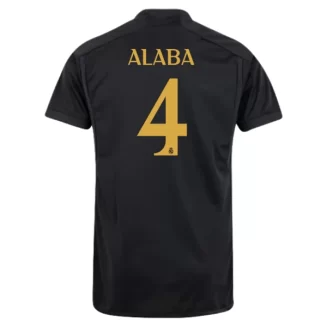 Real Madrid David Alaba #4 Derde Shirt 2023-2024 Voetbalshirts Korte Mouw