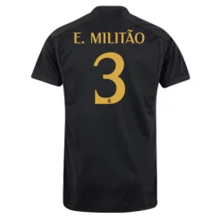Real Madrid Eder Militao #3 Derde Shirt 2023-2024 Voetbalshirts Korte Mouw