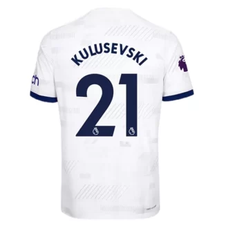 Tottenham Hotspur Dejan Kulusevski #21 Thuisshirt 2023-2024 Voetbalshirts Korte Mouw