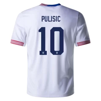 Verenigde Staten Christian Pulisic #10 Thuisshirt Copa América 2024 Voetbalshirts Korte Mouw