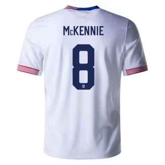 Verenigde Staten Weston McKennie #8 USA Thuisshirt Copa América 2024 Voetbalshirts Korte Mouw