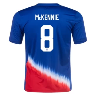 Verenigde Staten Weston McKennie #8 USA Uitshirt Copa América 2024 Voetbalshirts Korte Mouw
